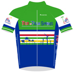 Tour de Palm Springs Blue Green Jersey